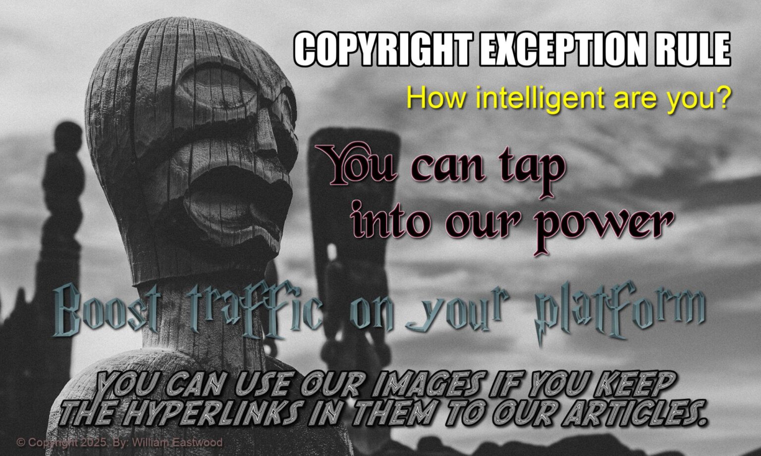 Feature image copyright exceptions & mutual benefit practices for you and the benefit of humanity